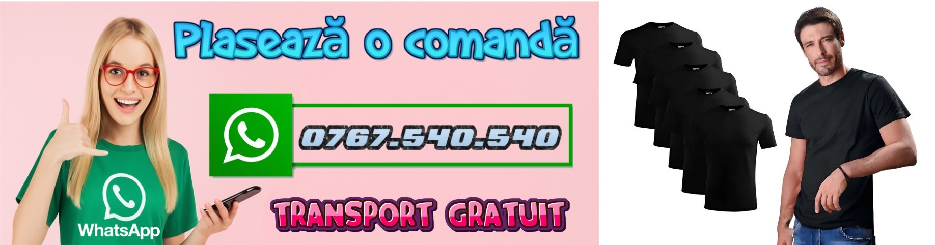 Cumpără acum set 5 tricouri negre pentru bărbați cu transport gratuit